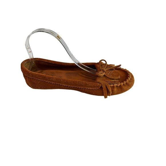 Minnetonka Brown Moccasins Men’s 8 Women’s 10 Loafers Slippers - Picture 4 of 9